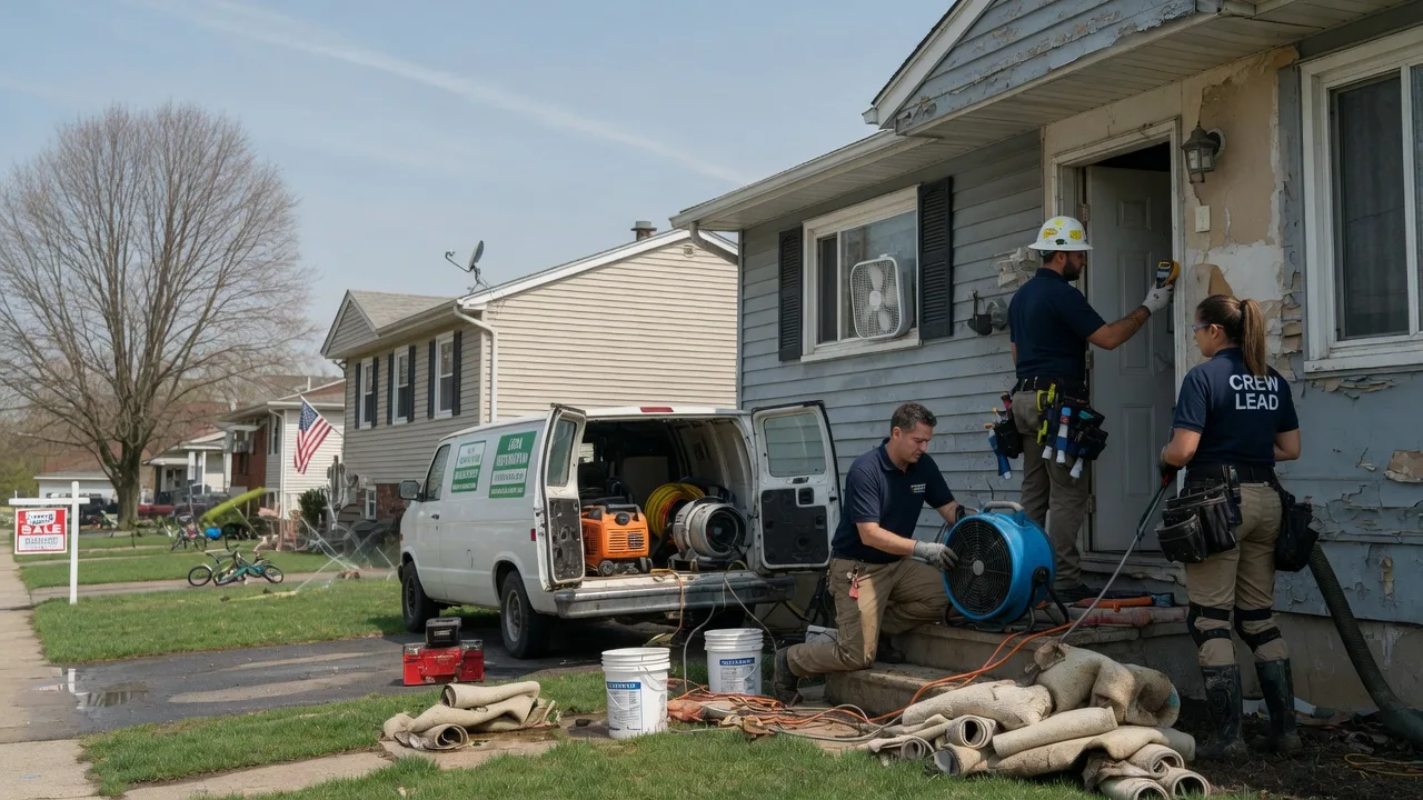 Flood Cleanup in Fairborn, OH near me